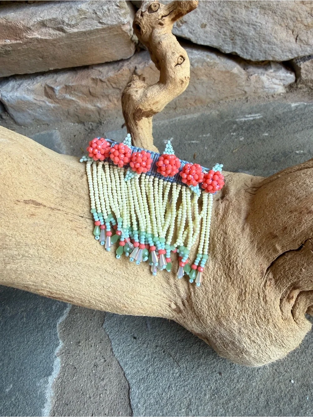 New🌟Free People-Colorful  Bead Barrett